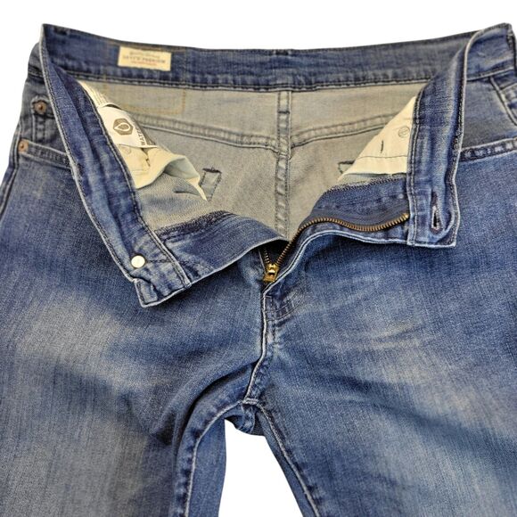 Levis Vintage‎ 511 Slim Fit BIG E Premium Stretch Blue Jeans Men’s 34X34 fits 32 - Picture 11 of 16